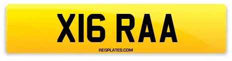 X16 RAA