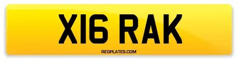 X16 RAK