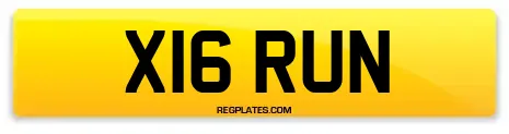 X16 RUN