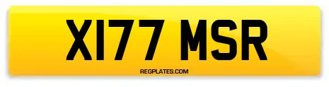 X177 MSR