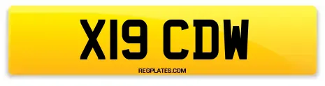 X19 CDW
