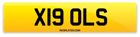 X19 OLS