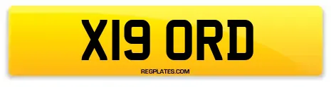 X19 ORD