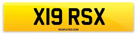 X19 RSX