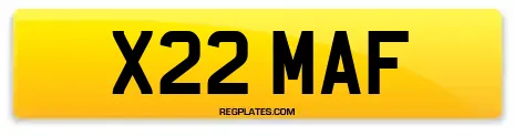 X22 MAF