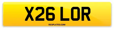 X26 LOR