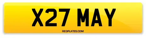 X27 MAY