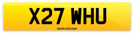 X27 WHU