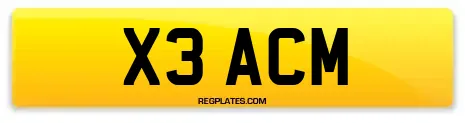 X3 ACM