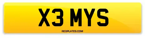 X3 MYS
