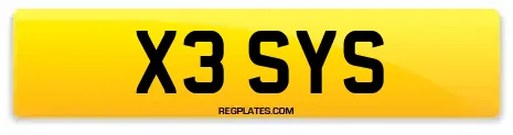 X3 SYS