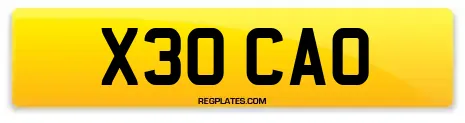 X30 CAO