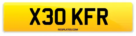 X30 KFR