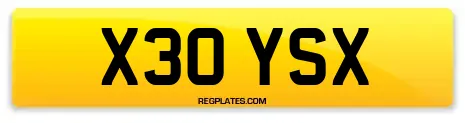 X30 YSX