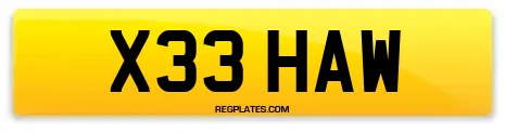 X33 HAW