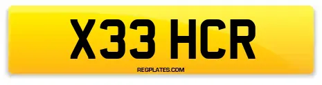 X33 HCR