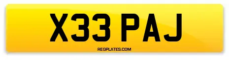 X33 PAJ
