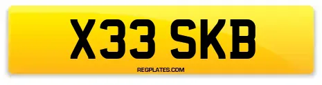 X33 SKB