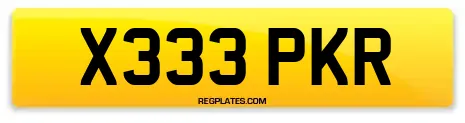 X333 PKR