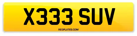 X333 SUV
