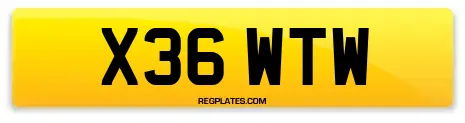 X36 WTW