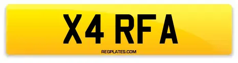 X4 RFA