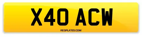 X40 ACW