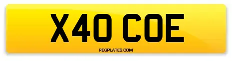 X40 COE