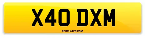 X40 DXM