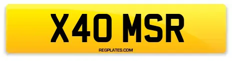 X40 MSR