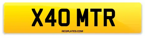 X40 MTR