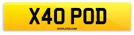X40 POD