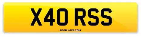 X40 RSS