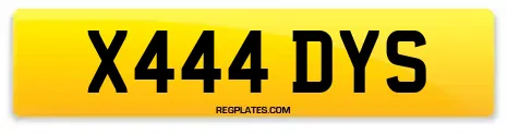 X444 DYS