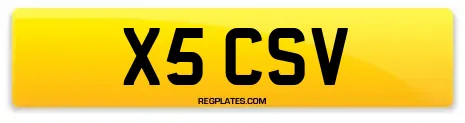 X5 CSV