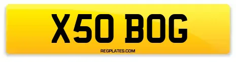 X50 BOG