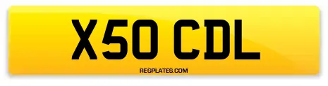 X50 CDL