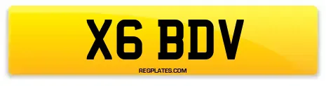 X6 BDV