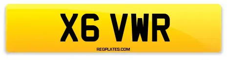 X6 VWR