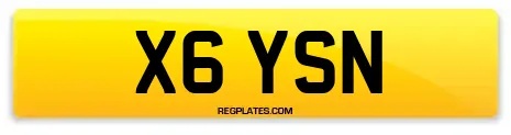 X6 YSN