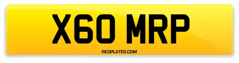 X60 MRP