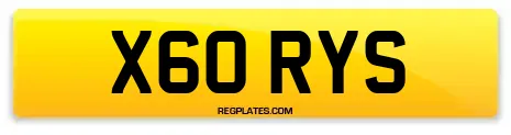 X60 RYS