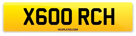 X600 RCH