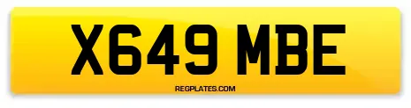 X649 MBE