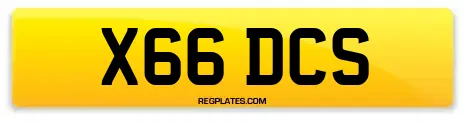 X66 DCS
