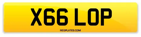 X66 LOP
