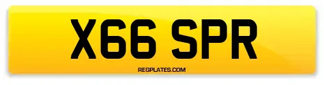 X66 SPR