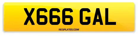 X666 GAL