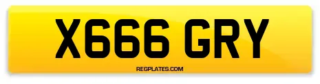 X666 GRY