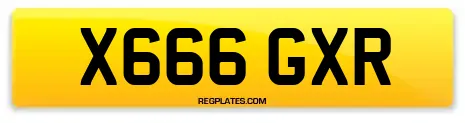 X666 GXR